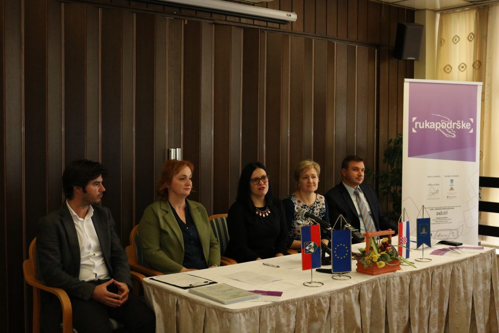 Ruka Podrške Koprivnica- konferencija za medije u sklopu projekta Ruka podrške